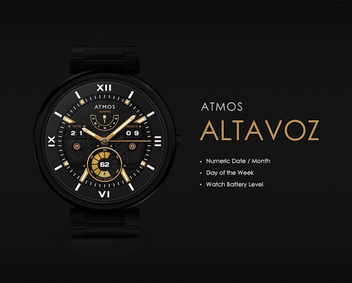 Altavoz watchface by Atmos