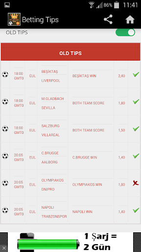 BETTING TIPS