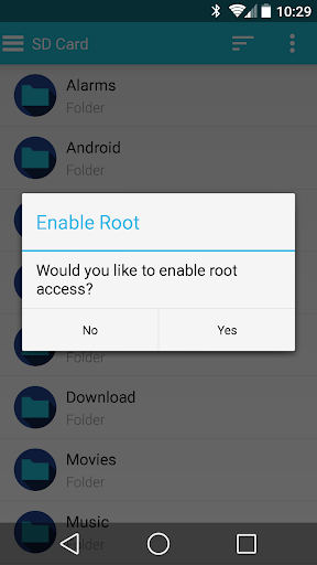 Folders Root File Manager