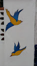 Birds mural