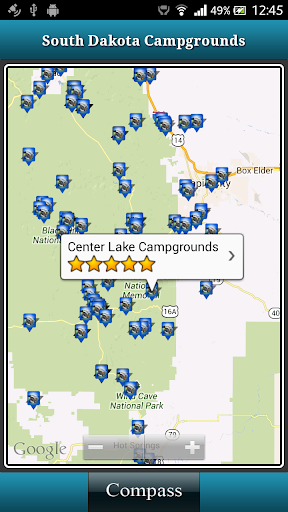 【免費旅遊App】South Dakota Campgrounds-APP點子