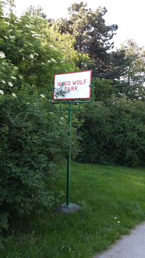 Entrance Hugo Wolf Park