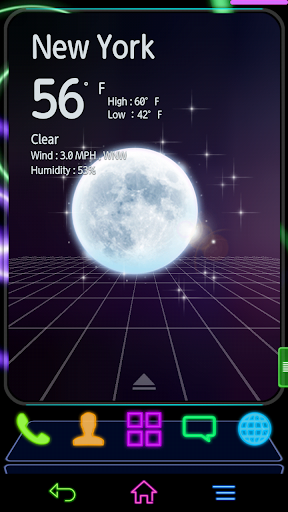 【免費個人化App】Neon Colors for Next Launcher-APP點子