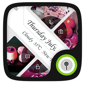 Purple GO Locker Theme.apk 1.00