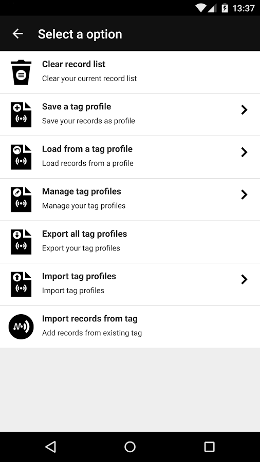    NFC Tools - Pro Edition- screenshot  
