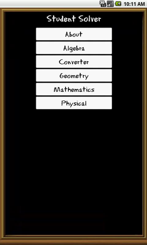 Student Solver PRO Screen 1