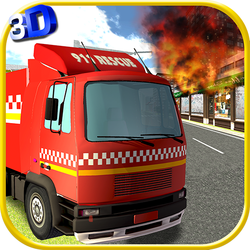 Fire Rescue Truck Simulator 模擬 App LOGO-APP開箱王
