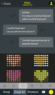 Free Download TouchPal Droid L Amber Theme APK for PC