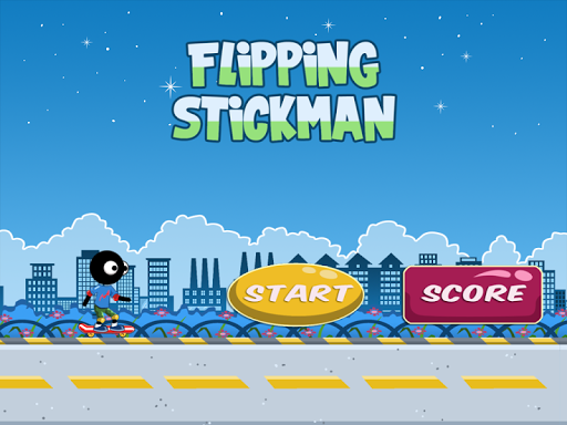 【免費賽車遊戲App】Flipping Stickman-APP點子