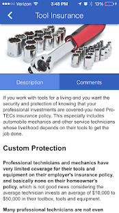 Pro-TEC Insurance Screenshots 4