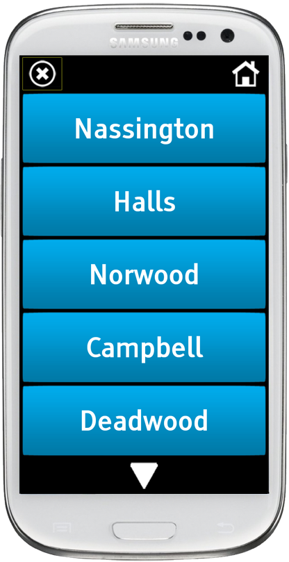 Georgie Taxis Screen 3