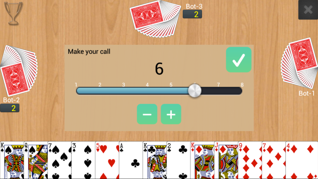    Callbreak Multiplayer- screenshot  