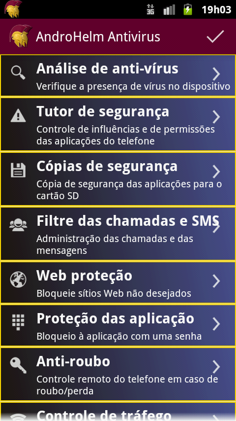AntiVirus Android - screenshot