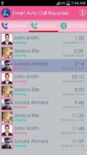 One Touch Auto Call Recorder + Screenshots 1