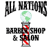 All Nations Barbershop & Beauty Salon logo