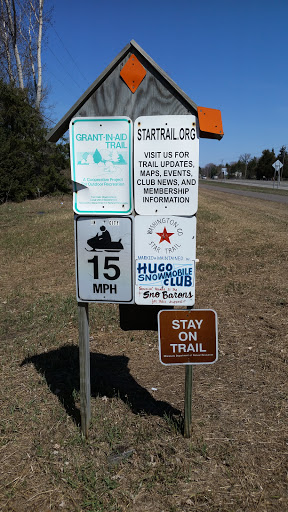 Hugo Star Trail Sign
