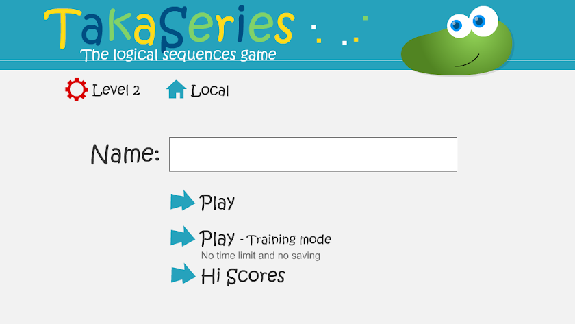 TakaSeries Screen 1