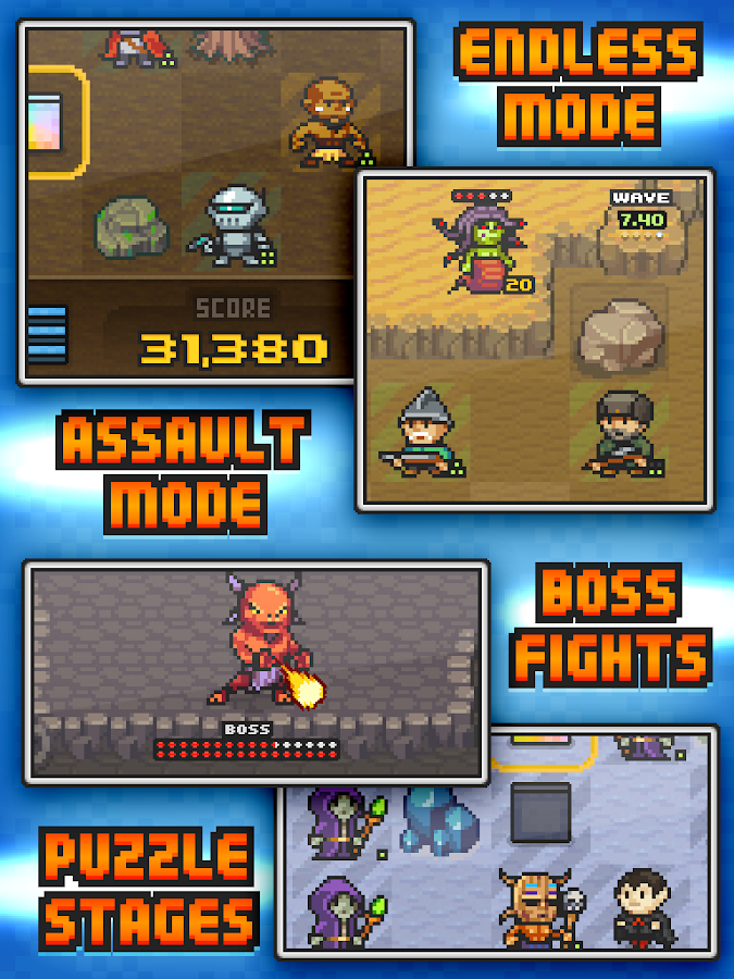   Pixel Defenders Puzzle – Capture d'écran 