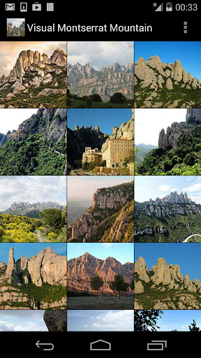 Visual Montserrat mountain