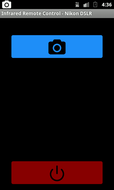 Android application Remote Control for Nikon DSLR screenshort