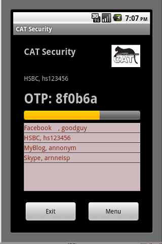 CAT Authentication Token 3.1