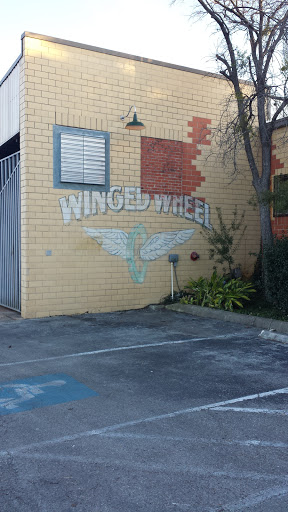 Winged Wheel Mural