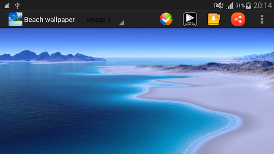 How to install Beach Wallpaper 1.2 apk for bluestacks