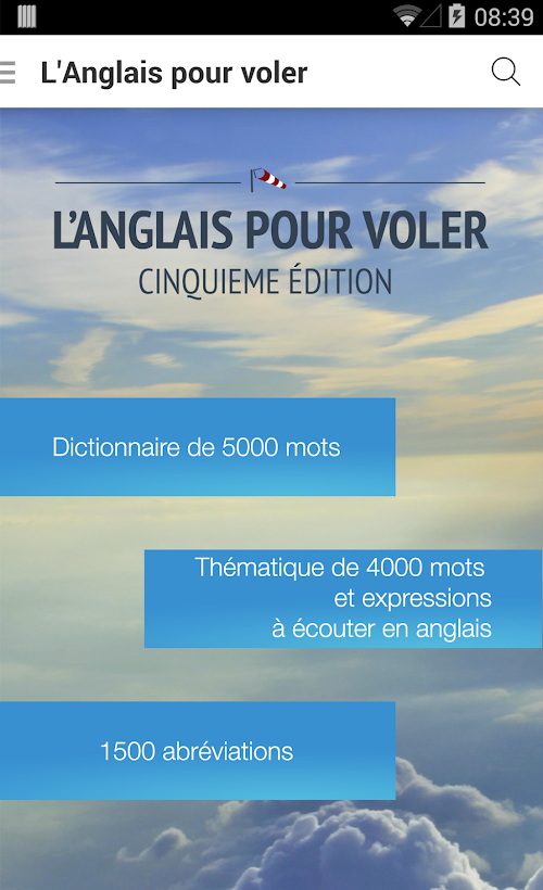 Android application Langlais pour voler screenshort