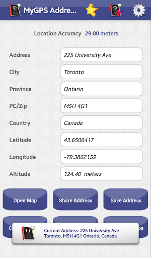 MyGPS AddressBook