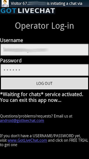 Live Chat Live Support App