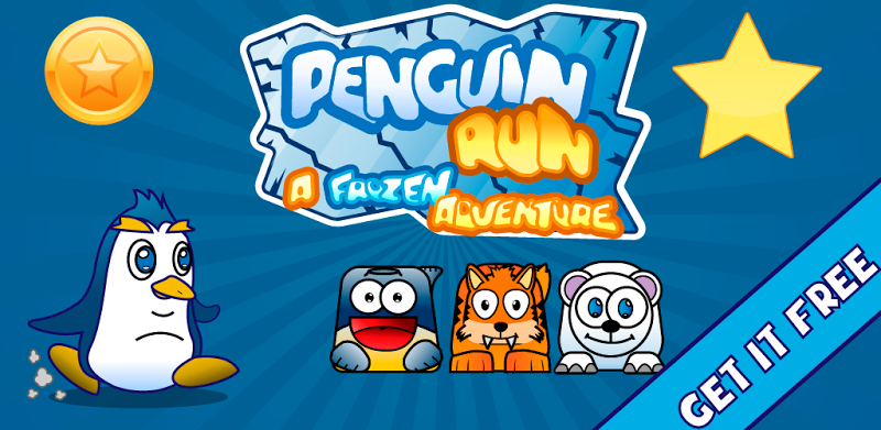 Penguin Run:A Frozen Adventure