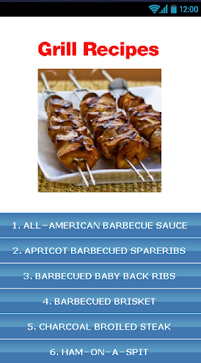 Grill Recipes