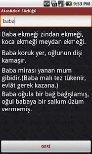Atasözleri Sözlüğü Screenshots 1