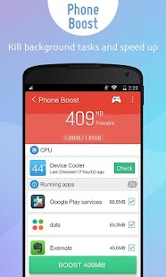 Clean Master (Speed Booster) - screenshot thumbnail