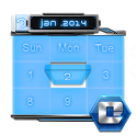 3D CALENDAR-COMET 3D LAUNCHER icon