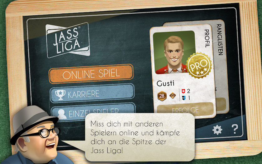 Jass Liga Screen 1