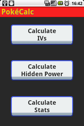Android application PokéCalc Master Edition screenshort