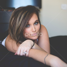 Me myself and I by Marissa Frederick - People Portraits of Women