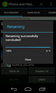 Photos and Files Renamer Pro - screenshot thumbnail