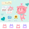 CUKI Theme Spinning Happy Bear
