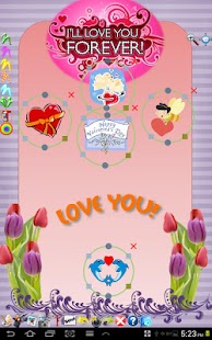 Free Love Stickers! for Doodle Wish APK