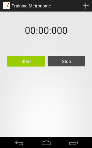 Training Metronome