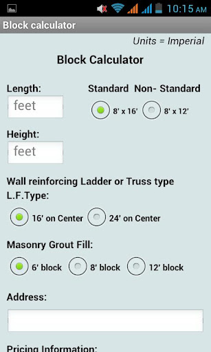 Block Calculator