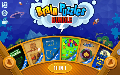 Lastest Brain Puzzles Bundle 11 in 1 APK for Android