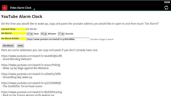 Video Alarm Clock Screenshots 0