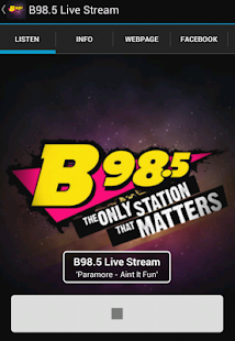 Lastest B98.5 Live Stream APK