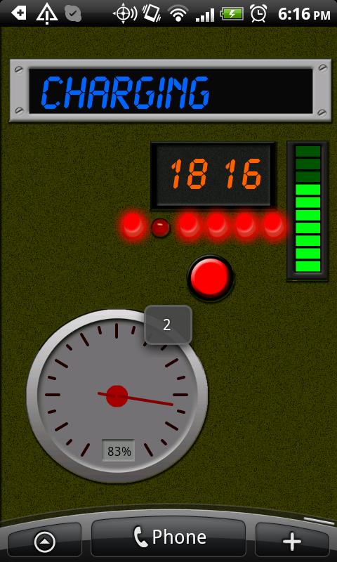 Gadget Battery Wallpaper Screen 3