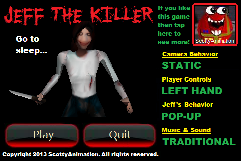 Slender Man: Jeff The Killer