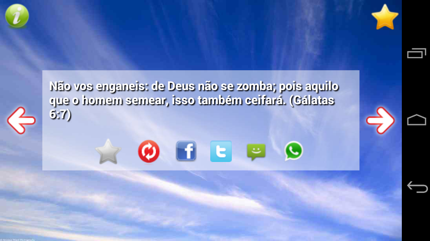 Versículos e Frases Bíblicas Screen 1