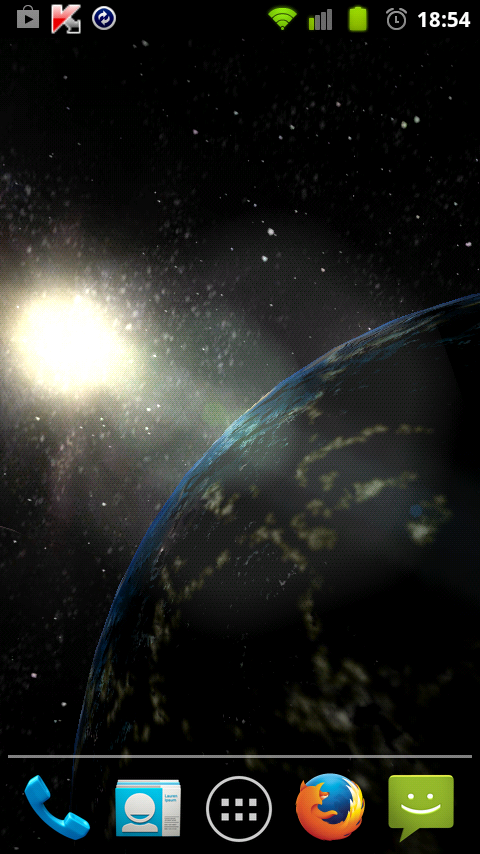 LWP 3D foreign planets PRO Screen 3